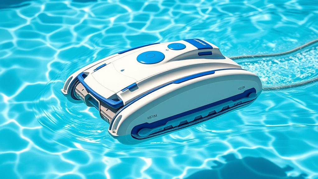 smart connected pool cleaning