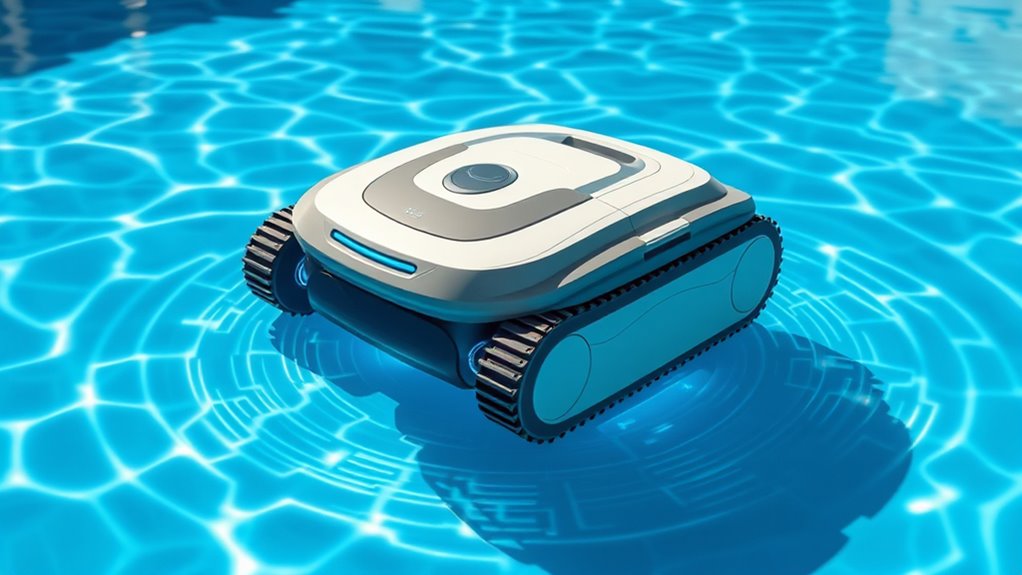 smart pool cleaning navigation