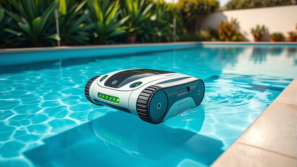 solar water recycling sensors