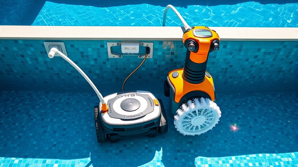 suction vs pressure pool cleaners