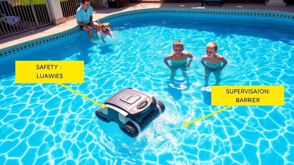 supervise children and pets