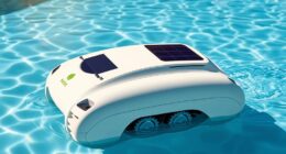 sustainable robotic pool cleaners