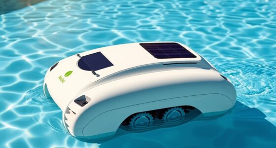 sustainable robotic pool cleaners