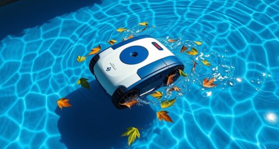 top robotic leaf pool cleaners