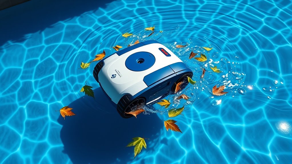 top robotic leaf pool cleaners