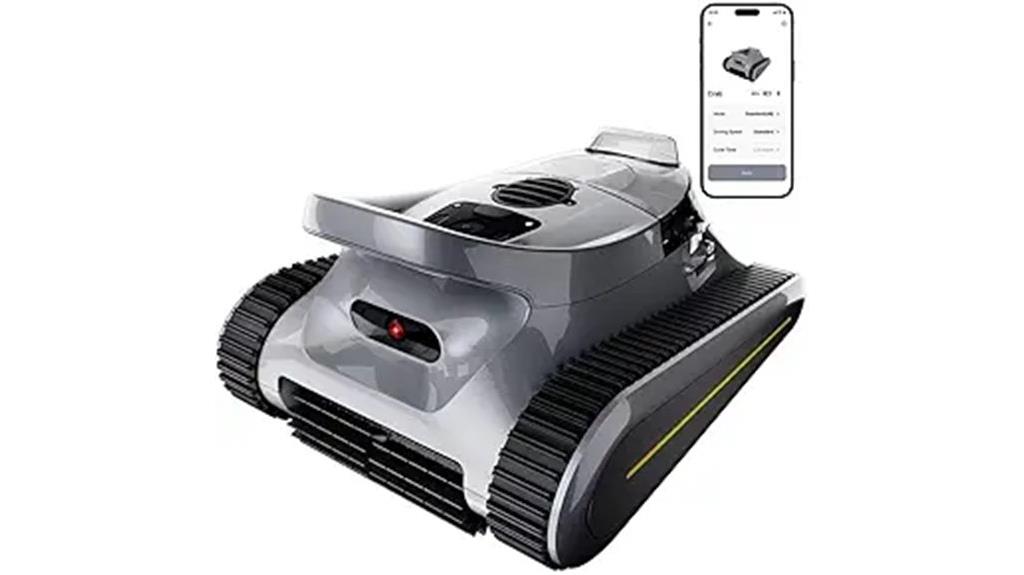 wireless pool cleaning robot