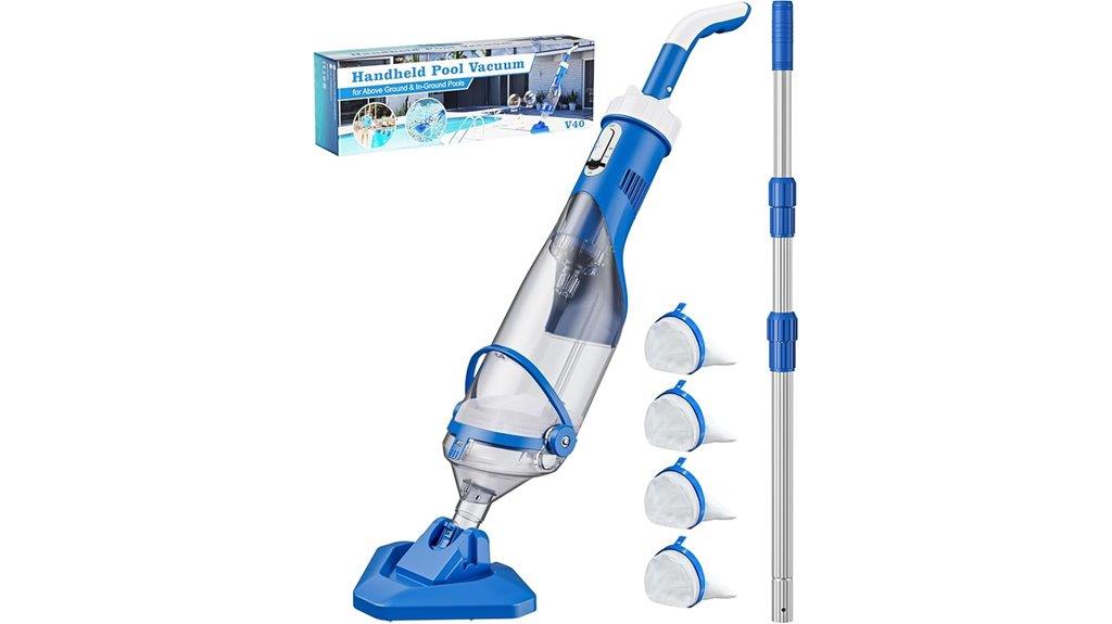 wireless pool cleaning tool