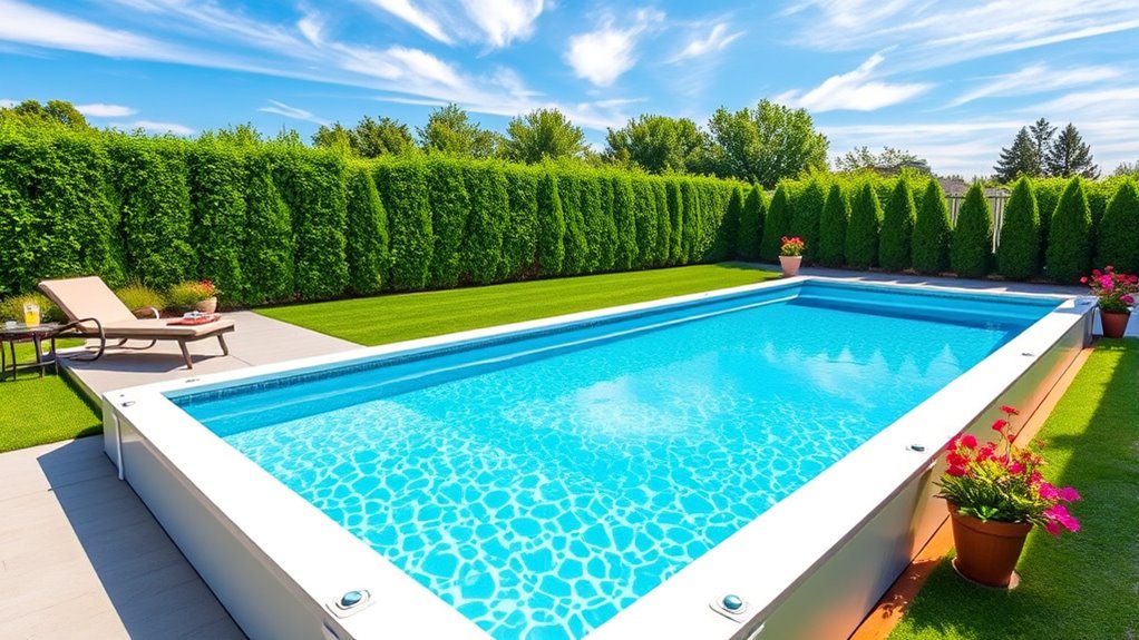 affordable backyard lap pools