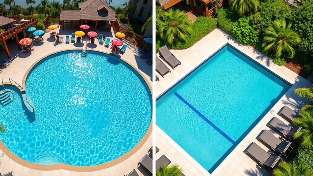 community vs private pool considerations