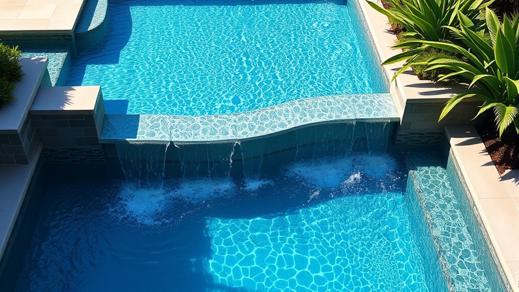 designing safe multi level pools
