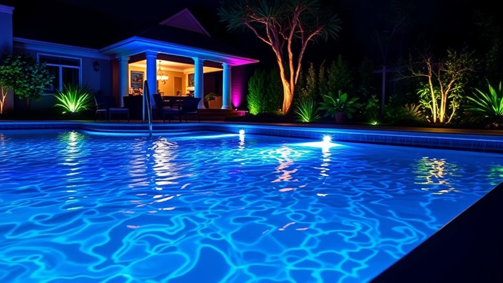 energy efficient led pool lighting