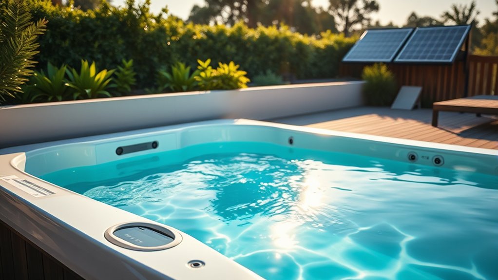 energy efficient swim spa solutions