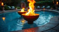 fire and water lighting