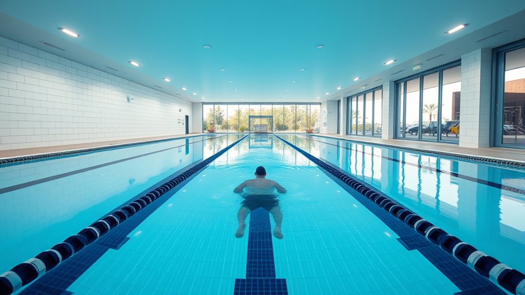 home athletic swimming pools