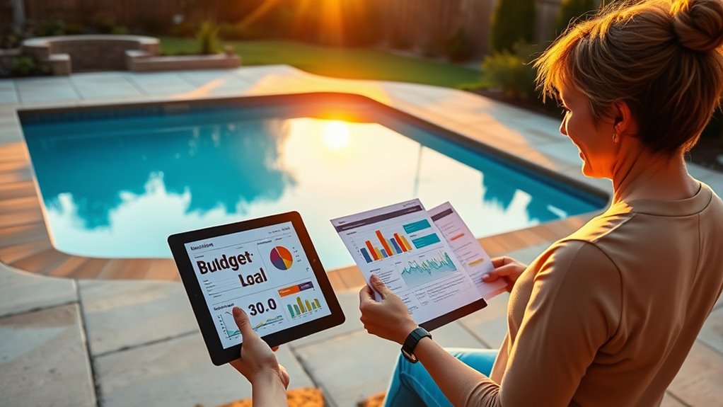 pool financing and budgeting