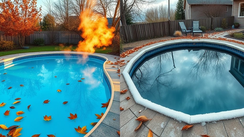 pool heating considerations comparison