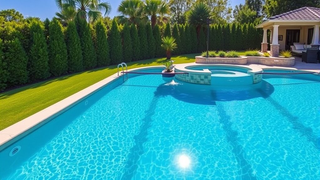 pool maintenance and temperature