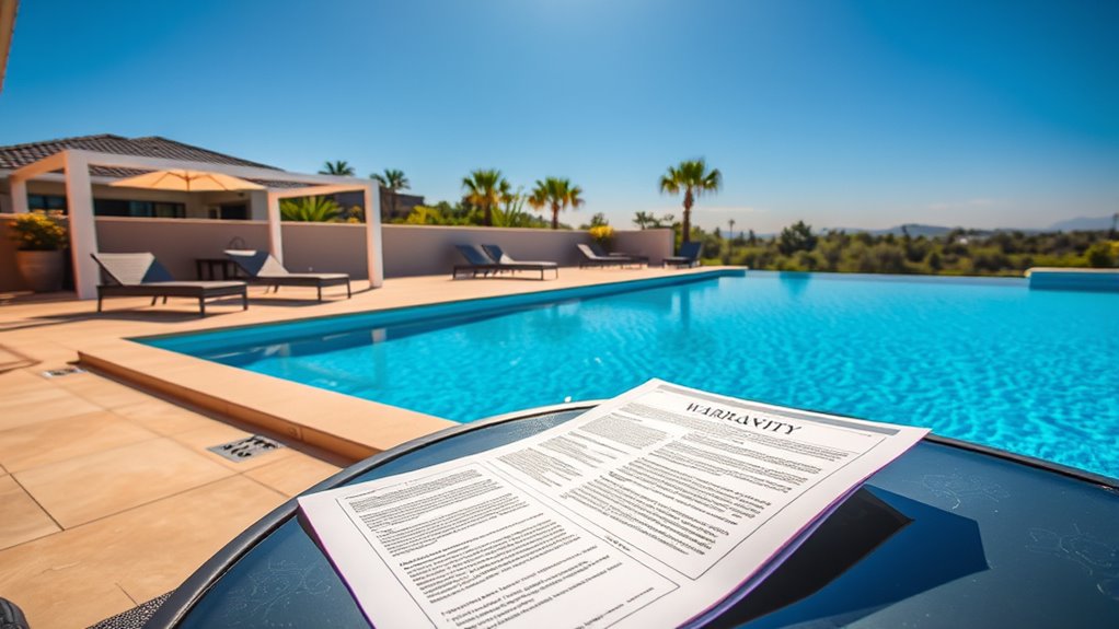 pool warranties and insurance