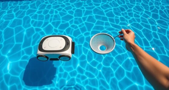 robots vs manual cleaning