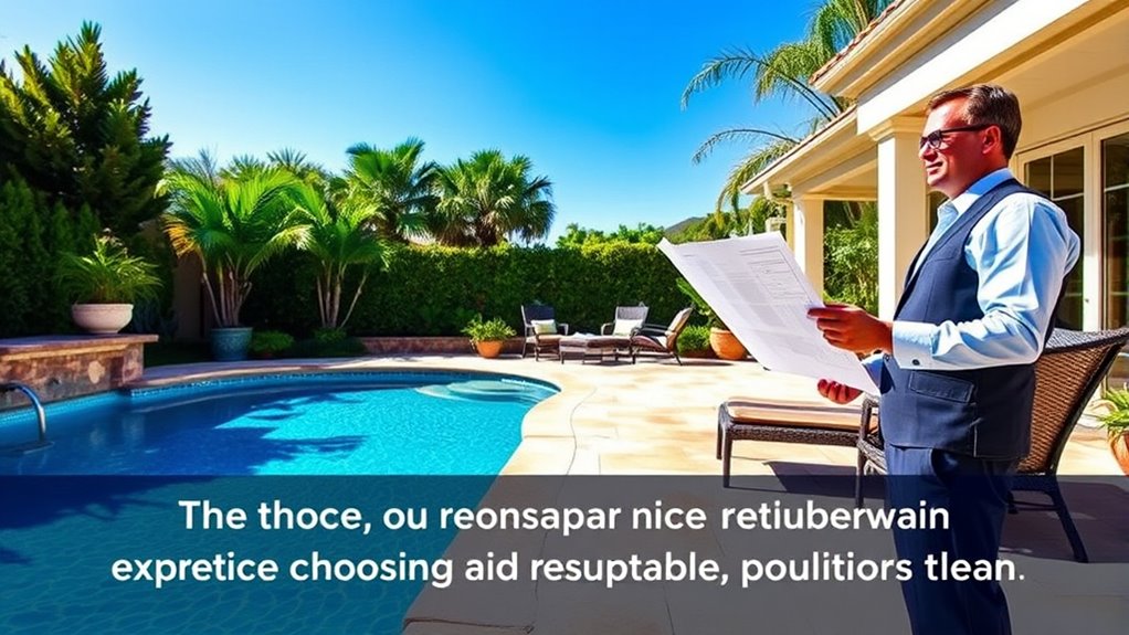 selecting trusted pool construction companies
