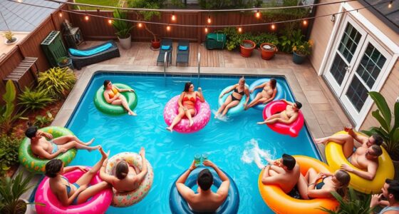 small pool big celebration