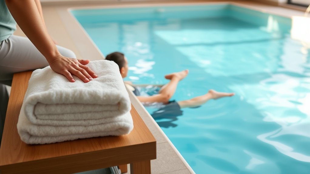 small pools support therapy