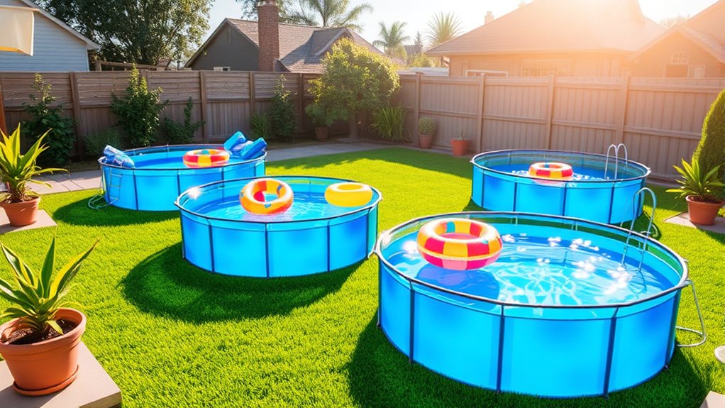 small stylish affordable pools