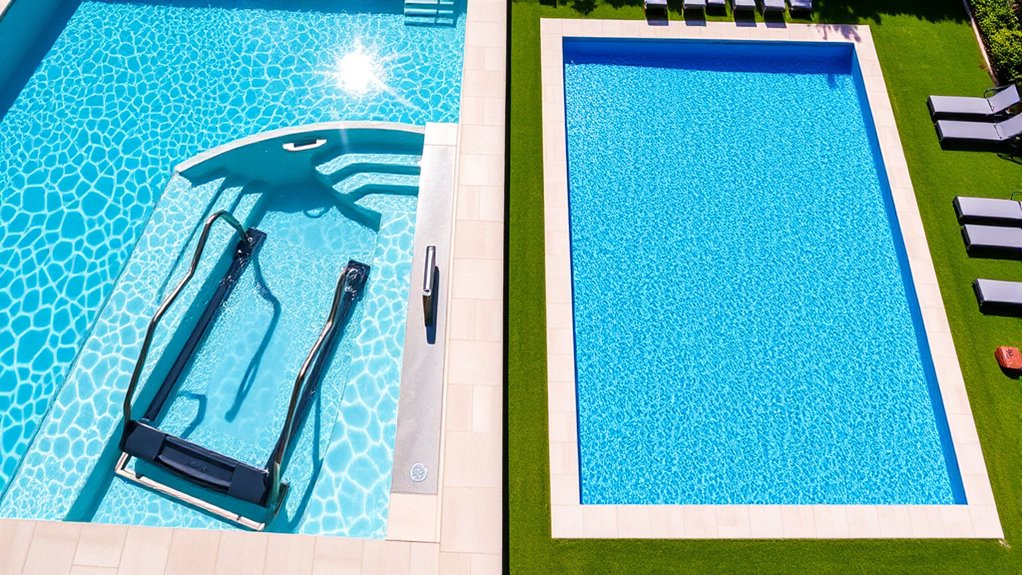 swim spa pool comparison