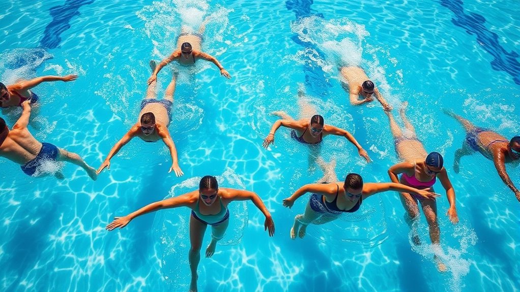 swimming boosts calorie burn