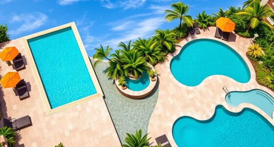 types of pool designs