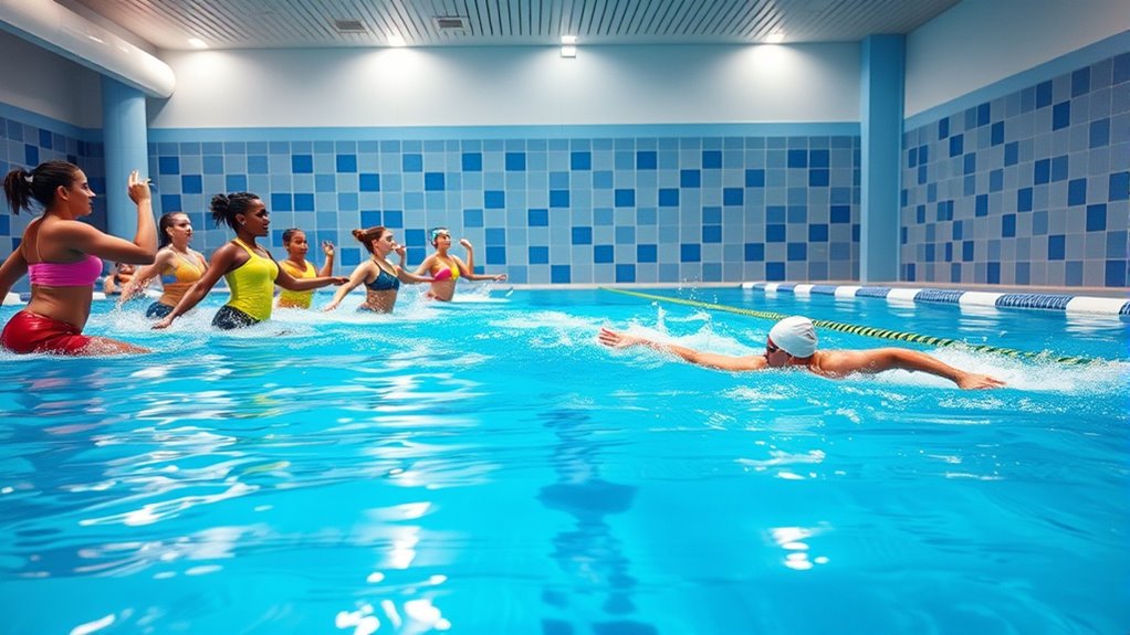 water exercise temperature effects