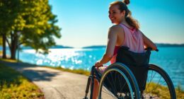 wheelchair to water rehabilitation