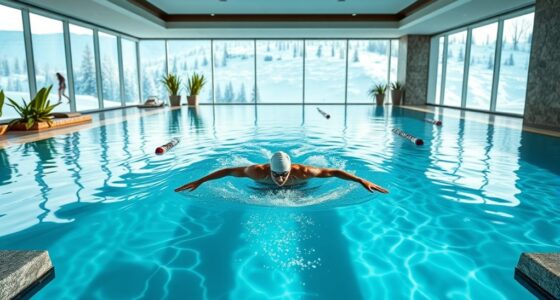 year round swimming pools