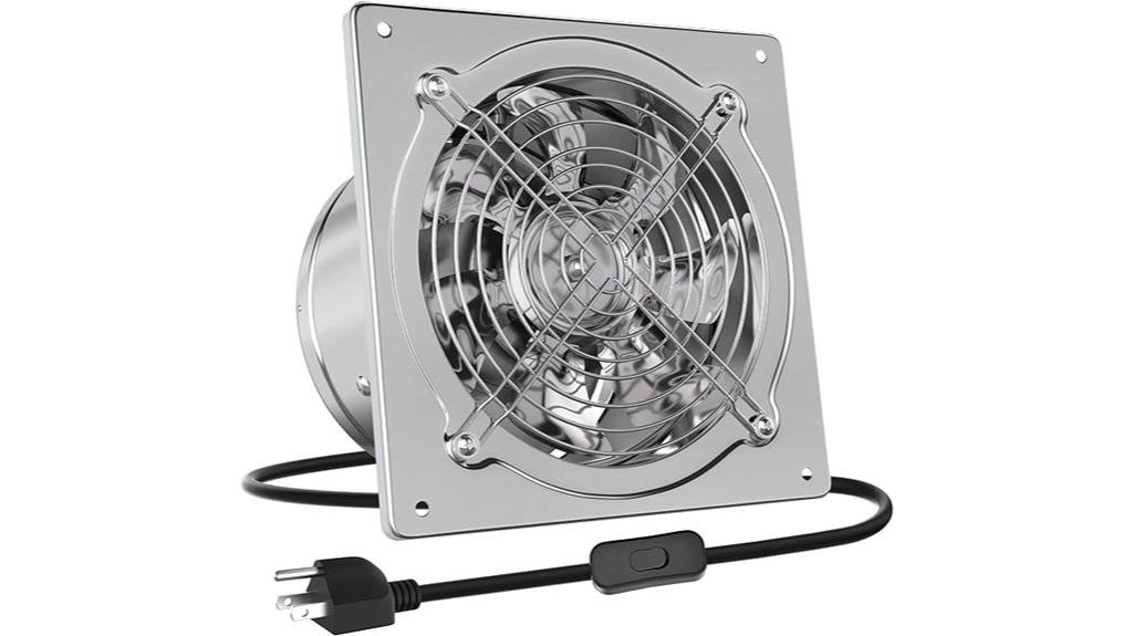10 inch metal exhaust fan