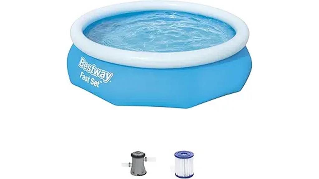 10ft x 30in pool set