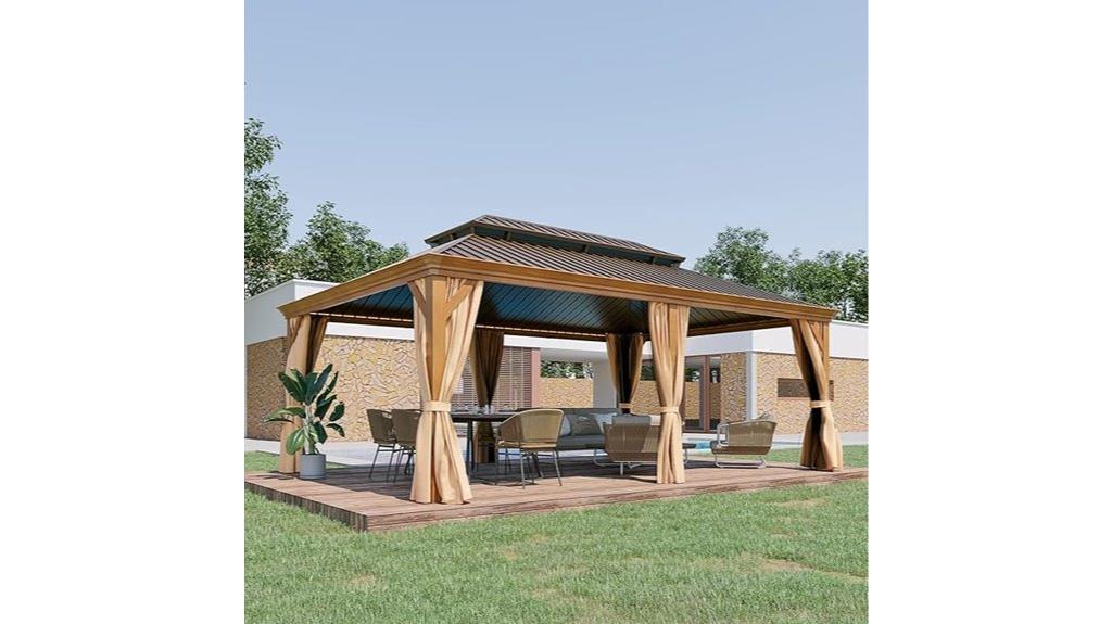 14x20 aluminum gazebo