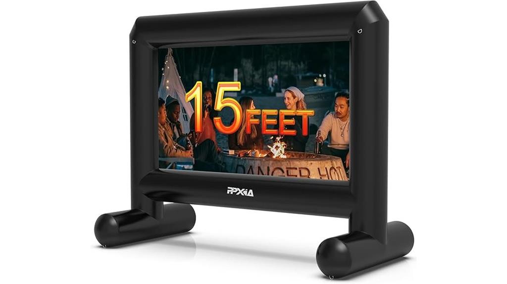 15ft outdoor inflatable screen