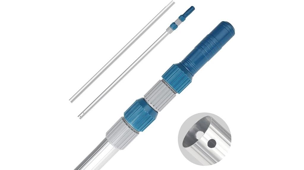 16 foot aluminum pool pole