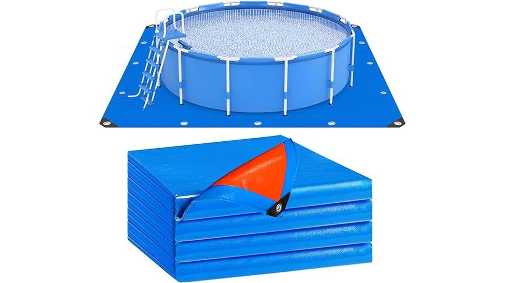17 foot double sided pool liner