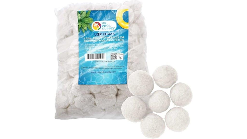 1 5 lbs pool filter balls