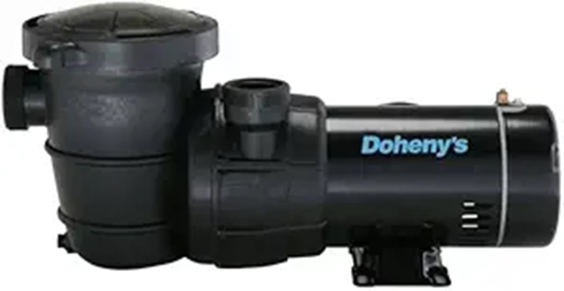 1 hp above ground pool pump