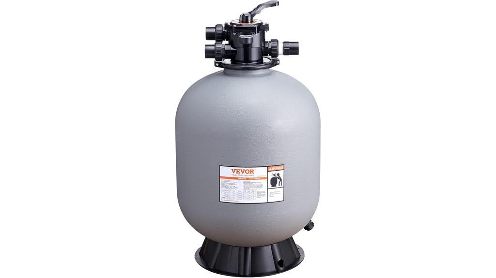 24 inch sand filter system