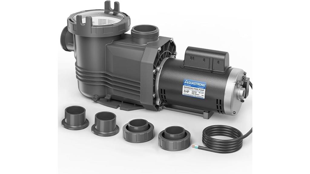3 hp pool pump