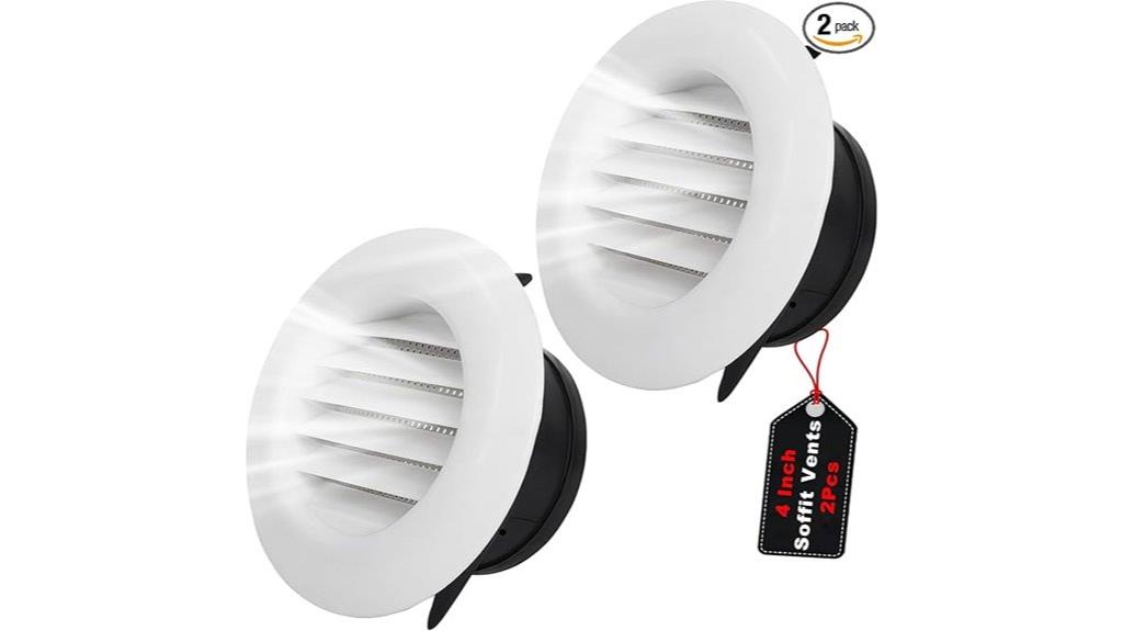 4 inch soffit vent kit