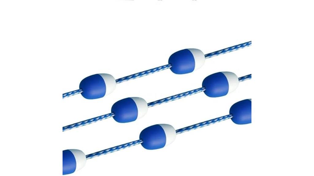 50 foot floating swim lane