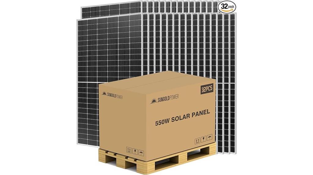 550w solar panel kit
