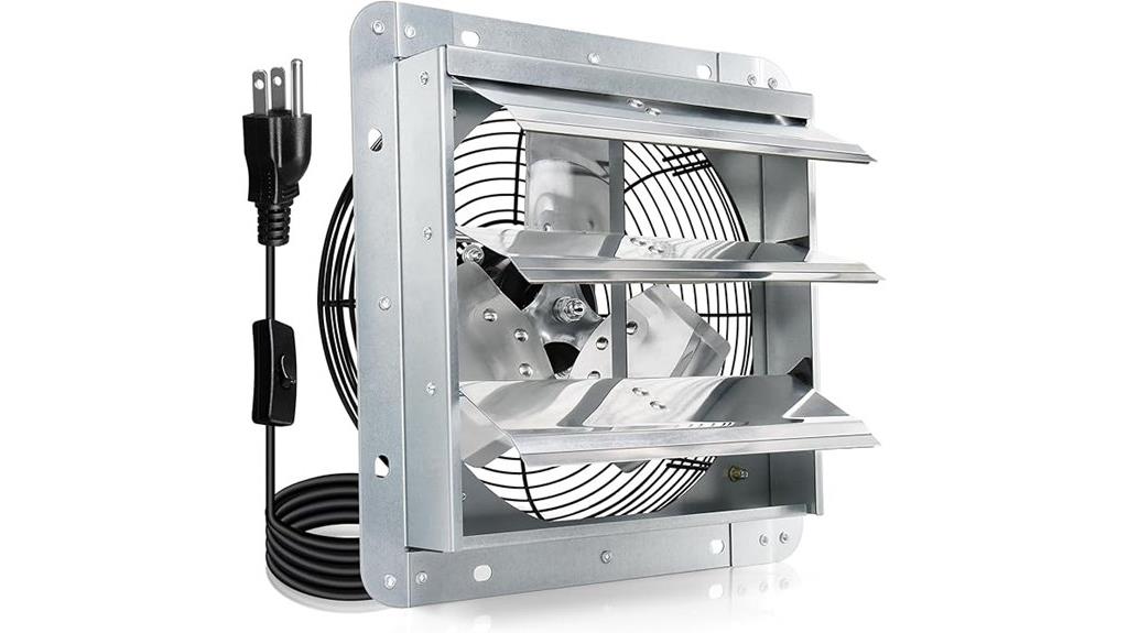 7 inch garage exhaust fan