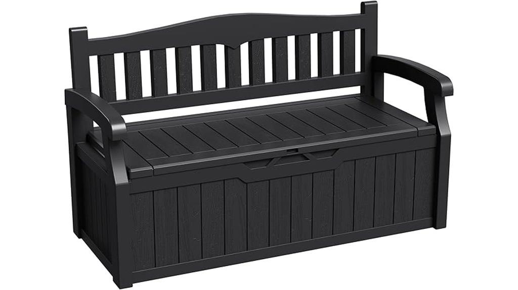 80 gallon outdoor storage bench