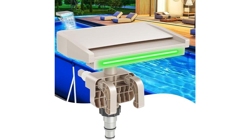 above ground pool fountain