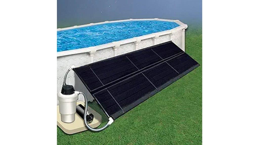 above ground pool solar heater